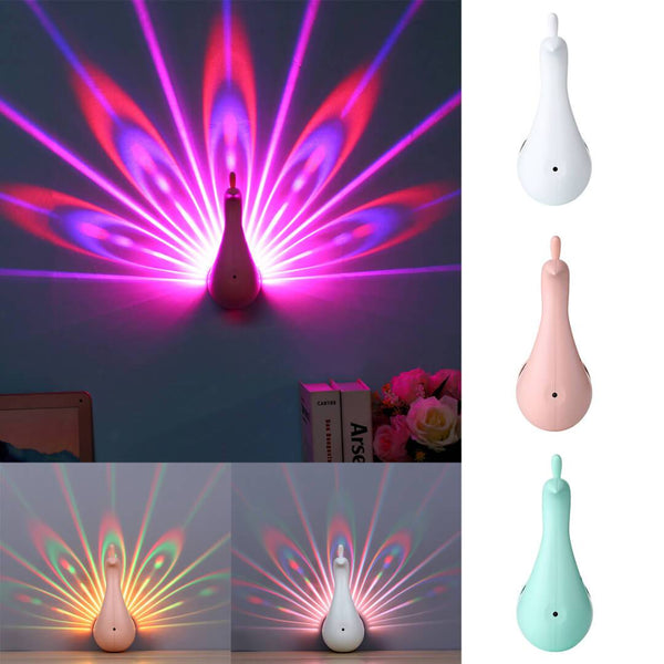 RoyalVain™ Peacock Projection Light
