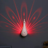 RoyalVain™ Peacock Projection Light White Lamp Body