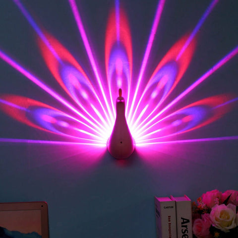 RoyalVain™ Peacock Projection Light