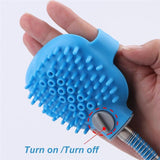 CleanPaw™ 2-In-1 Pet Shower Massager Bathing Tool Blue