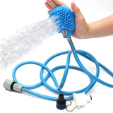 CleanPaw™ 2-In-1 Pet Shower Massager Bathing Tool Blue