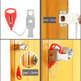 CardLock™ Portable Universal Door Lock