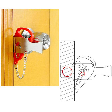 CardLock™ Portable Universal Door Lock