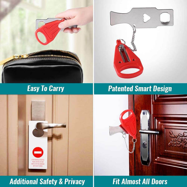 CardLock™ Portable Universal Door Lock