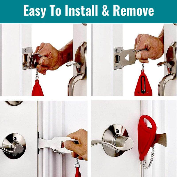 CardLock™ Portable Universal Door Lock