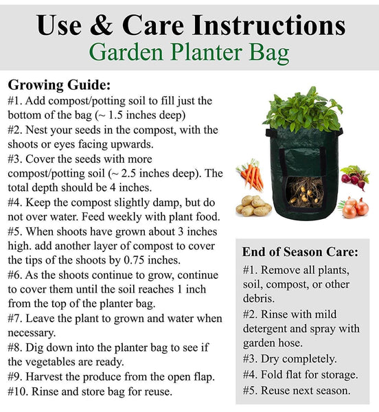 PlantPro™ Potato Grow Bag