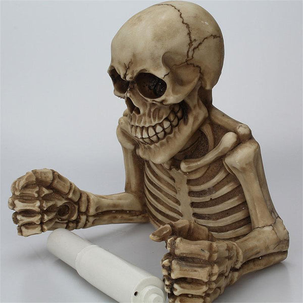 Skeleton Toilet Paper Holder