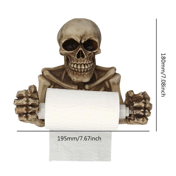 Skeleton Toilet Paper Holder