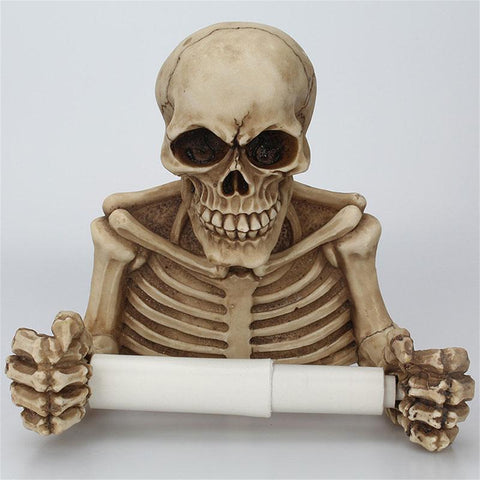 Skeleton Toilet Paper Holder