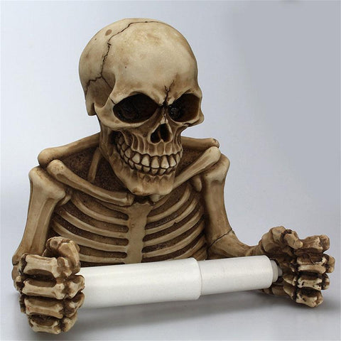 Skeleton Toilet Paper Holder