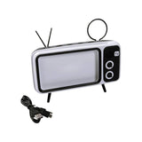 2-in-1 Retro TV Bluetooth Speaker & Phone Holder