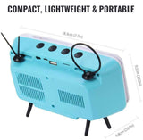 2-in-1 Retro TV Bluetooth Speaker & Phone Holder