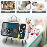 2-in-1 Retro TV Bluetooth Speaker & Phone Holder