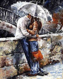 Romantic Couple Paint-By-Numbers Kit