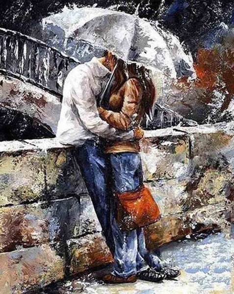 Picarts™ Romantic Couple Paint-By-Numbers Kit