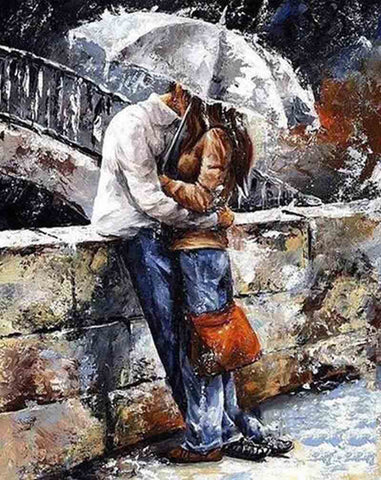 Picarts™ Romantic Couple Paint-By-Numbers Kit