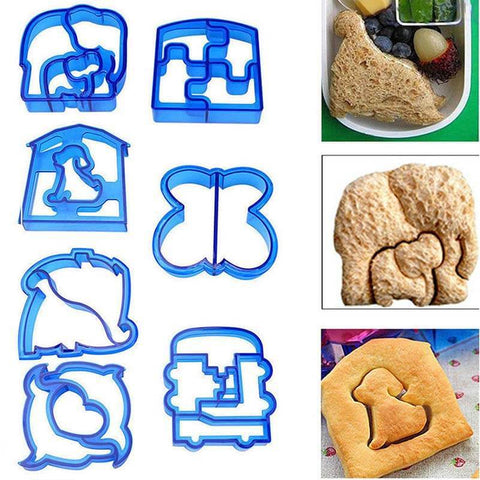 Lunch Punch Sandwich Cutter Set (9 Pcs)