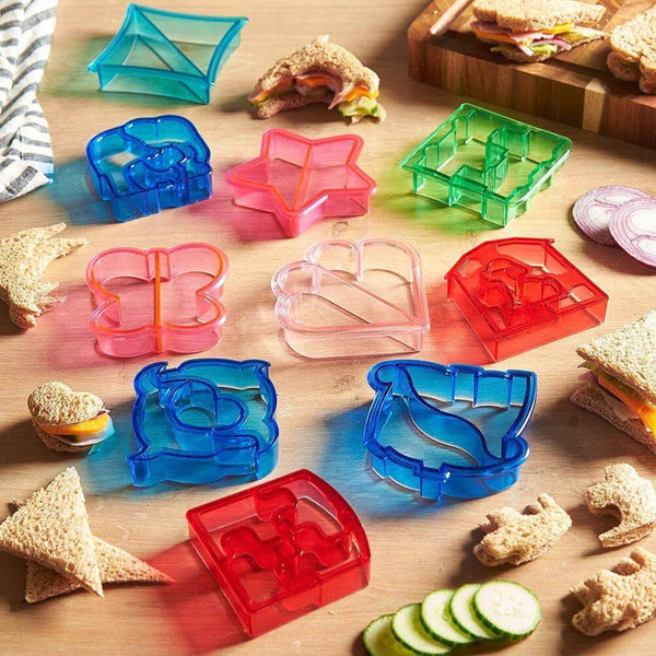 Lunch Punch Sandwich Cutter Set (9 Pcs)