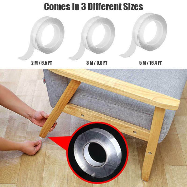 Magic-Grip™  Traceless Self-Adhesive Nano Tape