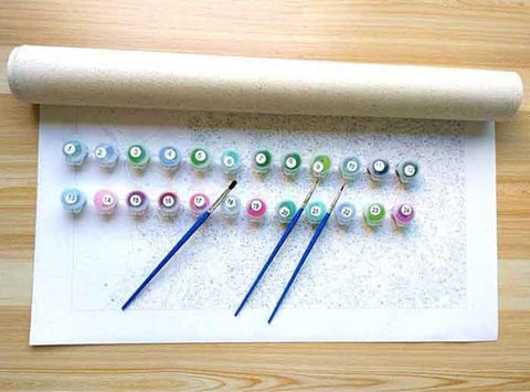 Picarts™ Follow Me To Top Of The World Paint-By-Numbers Kit