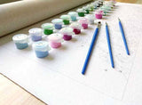 Proud Peacock Paint-By-Numbers Kit