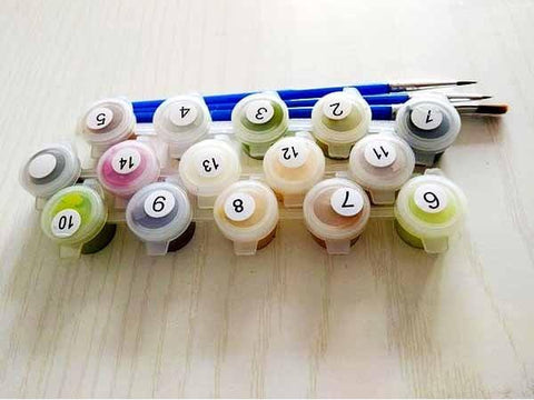 Picarts™ Sunset Safari Paint-By-Numbers Kit