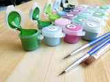 Ballet Dancer Paint-By-Numbers Kit
