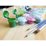 Venice Roses Paint-By-Numbers Kit