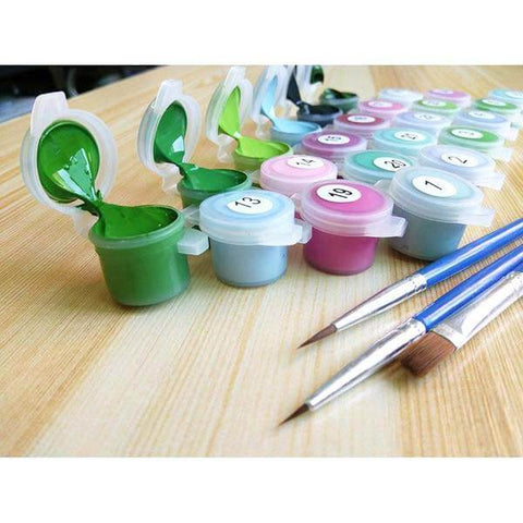 Picarts™ Blue Moon Paint-By-Numbers Kit