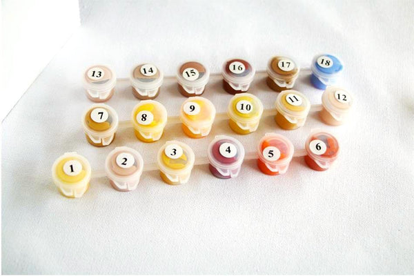 Picarts™ Rainbow Dog Paint-By-Numbers Kit