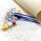 Rainbow Cat Paint-By-Numbers Kit