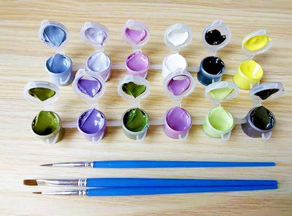 Picarts™ Colorful Mandala Cat Paint-By-Numbers Kit