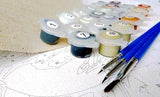 Rainbow Monkey Paint-By-Numbers Kit