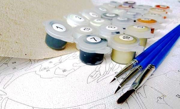 Picarts™ Four Seasons Tree Paint-By-Numbers Kit