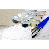 Coffee Time Paint-By-Numbers Kit