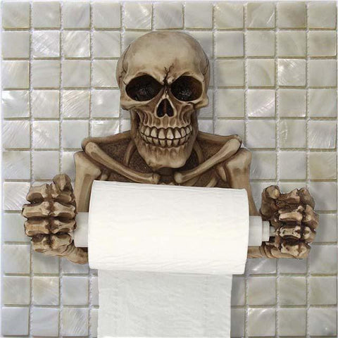 Skeleton Toilet Paper Holder