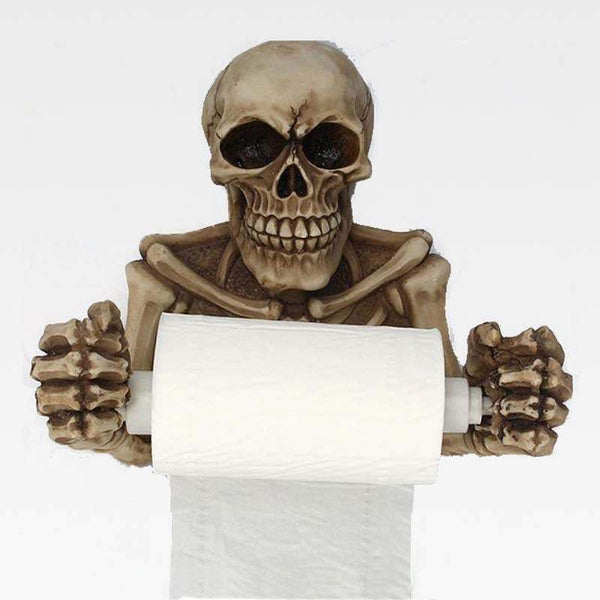 Skeleton Toilet Paper Holder