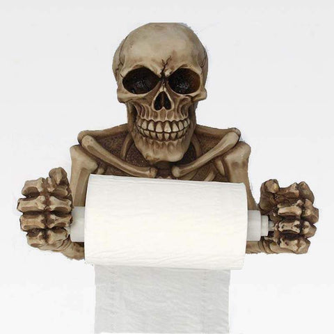 Skeleton Toilet Paper Holder – Simply Novelty