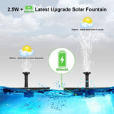 SolarSplash™ Solar Powered Fountain (Upgraded)