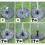 SolarSplash™ Solar Powered Fountain (Upgraded)