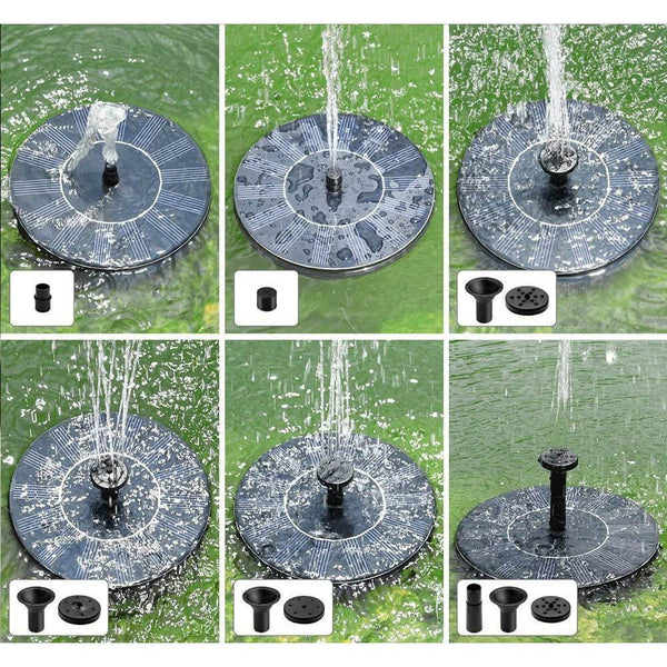 SolarSplash™ Solar Powered Fountain (Upgraded)