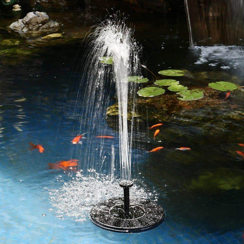 SolarSplash™ Solar Powered Fountain (Upgraded)
