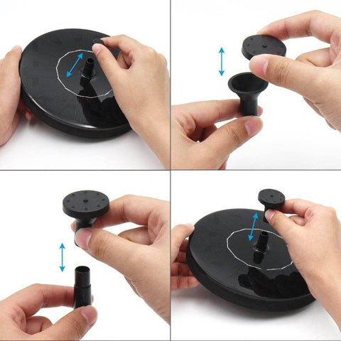 SolarSplash™ Solar Powered Fountain (Upgraded)