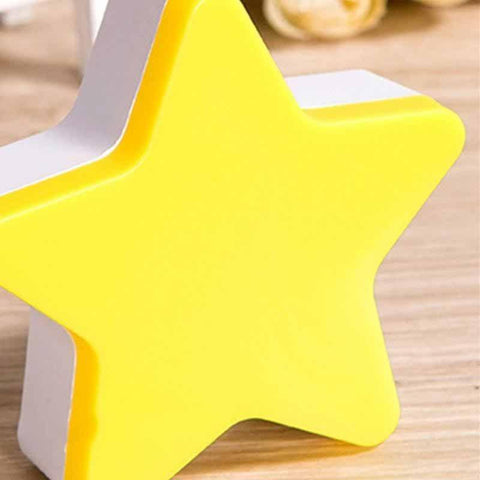 Cute Star Night Light With Smart Light Sensor