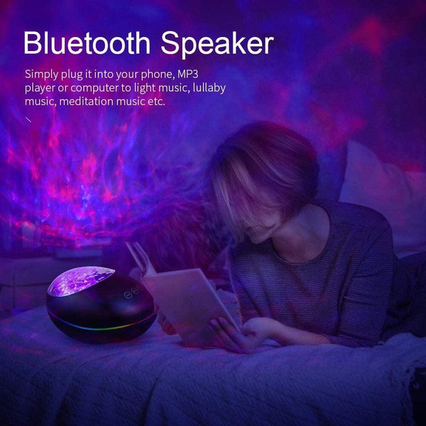 RelaxGlow™ Starry Sky Galaxy Projection Light (Enhanced Edition)