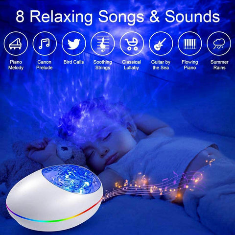 RelaxGlow™ Starry Sky Galaxy Projection Light (Enhanced Edition)