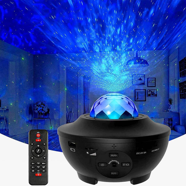 RelaxGlow™ Starry Sky Galaxy Projection Light (Enhanced Edition)