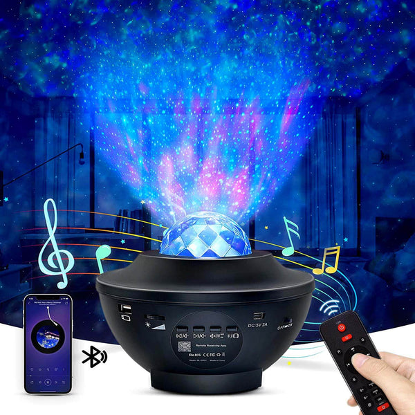RelaxGlow™ Starry Sky Galaxy Projection Light (Enhanced Edition)