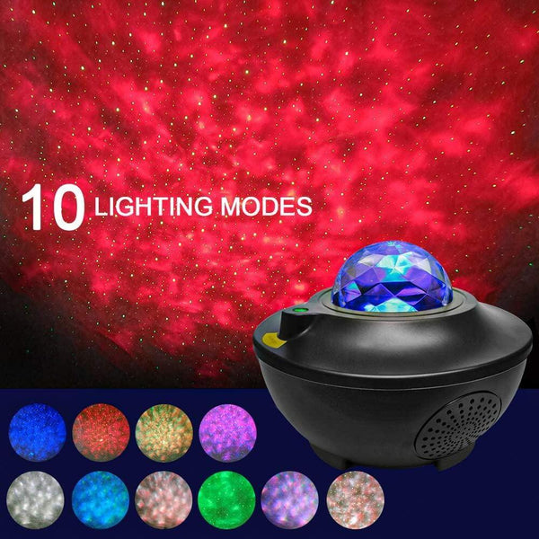 RelaxGlow™ Starry Sky Galaxy Projection Light (Enhanced Edition)