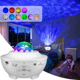 RelaxGlow™ Starry Sky Galaxy Projection Light Starry Sky / White